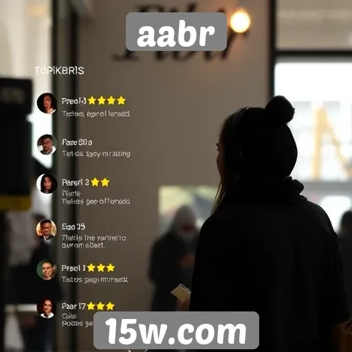Feedback dos usuários sobre a experiência no aabr